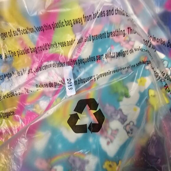 Care Bears Backpack, 5 Piece Set - Purple NWT - Picture 2 of 2